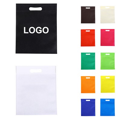 Sonic Weld Non Woven Die Cut Tote 10"x12" -By Air
